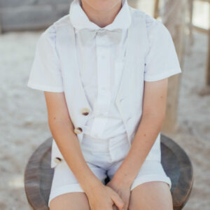 Short garçon Arsène Les Petits Inclassables pour vos petits garçons d'honneur, votre cortège ou pour fête de mariage. Dispo boutique Paris