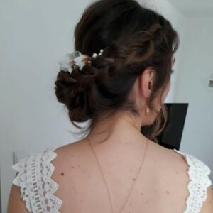 Formule Mariage Maquillage Coiffure à domicile avec ou sans essai par notre maquilleuse pro ou sur le lieu de votre évènement, à Paris et proche banlieue