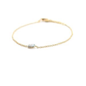 Bracelet pierre naturelle labradorite