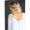 English Garden Robe longue Femme Ava style bohème chic. Robe de mariée blanche et bohème chic. Acheter boutique Paris et en ligne