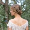 Accessoire de cheveux Couronne Sophia. Accessoires mariée pour coiffure bohème. Bijou de tête perles naturelles. Acheter en ligne et boutique Paris