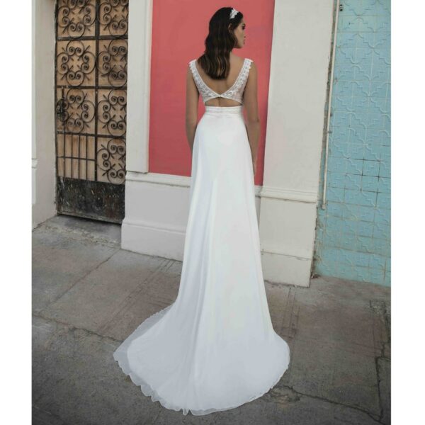 Robe de mariée longue Barbara Bo'M collection 2020