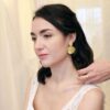 Boucles d'oreille collection Plumetti pendantes ovales