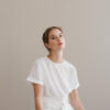 By Romance - Top blanc de mariée Hester