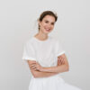 By Romance - Top blanc de mariée Hester