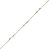Bracelet plaqué or ornées de duos de petites pierres. Bijou bohème chic fait main. Disponible dans notre boutique à Paris et en ligne