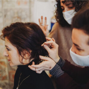Coaching pour Coiffure Maquillage de la mariée. coaching coiffeuse maquilleuse mariage. paris. réserver en ligne
