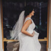 Voile de mariée en tulle tout simple. Accessoire mariage petits prix. Boutique concept-store paris et eshop
