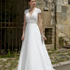 Robe de mariée longue Dorothy dentelle