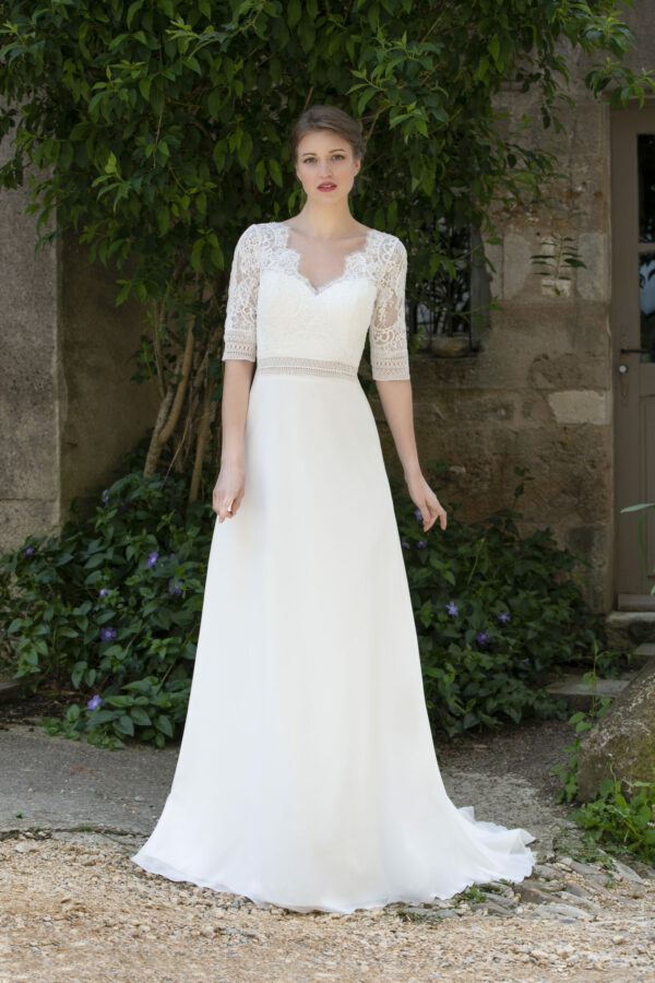 Robe de mariée longue Donatella