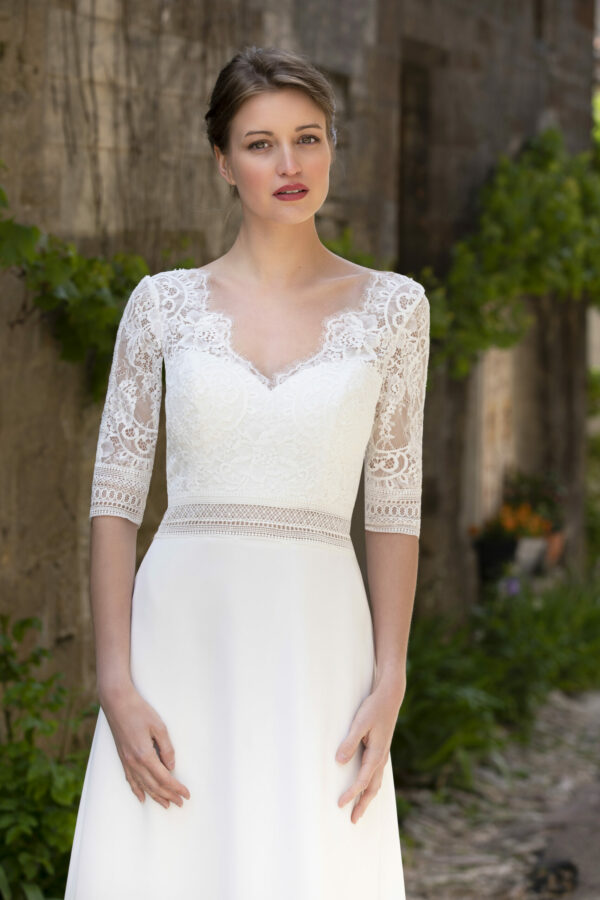 Robe de mariée longue Donatella