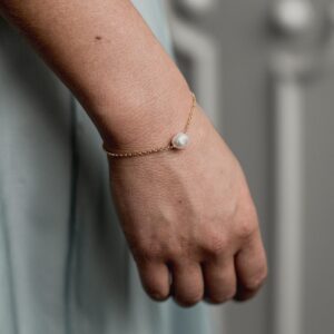 Bracelet perle et chaine Foster