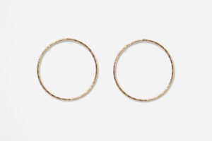 Boucles d'oreille Babette dorées