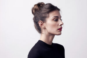 Boucles d'oreille babette dorée