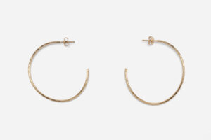 Boucles d'oreille Céleste dorées