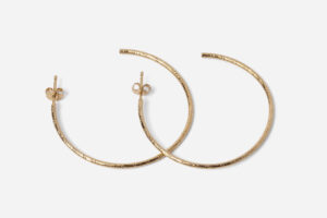 Boucles d'oreille Céleste dorées