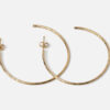 Boucles d'oreille Céleste dorées