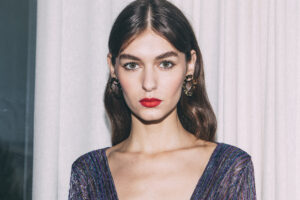 Boucles d'oreilles Kelli vagues dorées