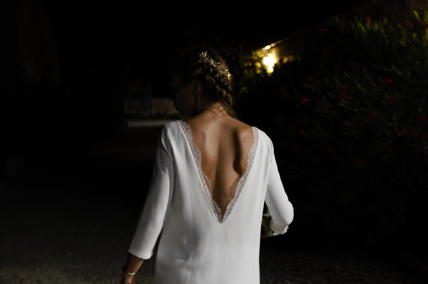 Robe de mariée courte discrète by romance