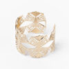 Bracelet manchette Lullaby dorée à l'or fin