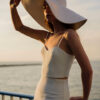 By Romance - Crop top blanc Merry