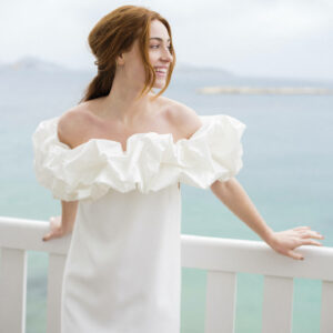Mini robe courte de mariée Brigitte By Romance