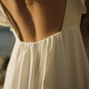 Robe de mariée Sophie manches grands volants By Romance