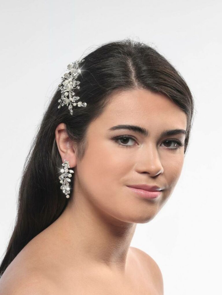 Boucles d’oreilles, accessoire de mariage. Achat en ligne ou boutique mariage paris