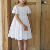 Robe fille Naomi Les Petits Inclassables style bohème chic pour mariage, cortège, demoiselles d'honneur. Boutique tenues cérémonie enfant.