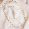 Collier maillons fins dorés. Bijou mariage petit prix. Accessoire de mariée. Acheter en ligne eshop et boutique showroom Paris