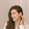 Boucles d'oreille pendantes 5 perles. Bijou mariage petit prix. Accessoire de mariée. Acheter en ligne eshop et boutique showroom Paris