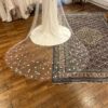 Voile de mariée orné de fleurs pétales couleur 3D. Accessoire mariée petits prix. Boutique mariage paris et eshop acheter en ligne
