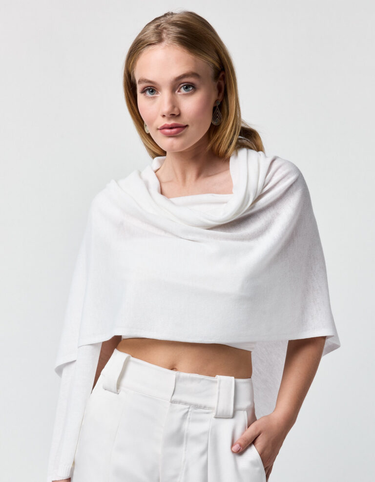 Etole fine blanc ivoire. Châle, boléro, étole, cape mariée blanche accessoire de mariée. Acheter boutique mariage Paris. En ligne