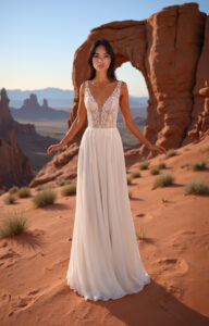 Robe de mariée Janette, nouveauté de nos marques pépites créateurs 2026 Janette ressemble tellement à notre modèle Jane qui est devenu un Intemporel que nous avons baptisé le nouveau Janette. Cette dernière robe a une dentelle avec des feuilles plus resserrées et qui descend moins sur la jupe. Notre conseil ? Venez essayer les deux pour les comparer et faire votre choix